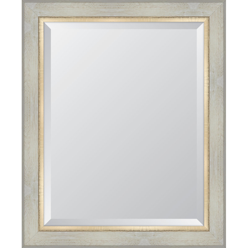 Miroir mural clinch, H 34 po x l 28 po, Blanc
