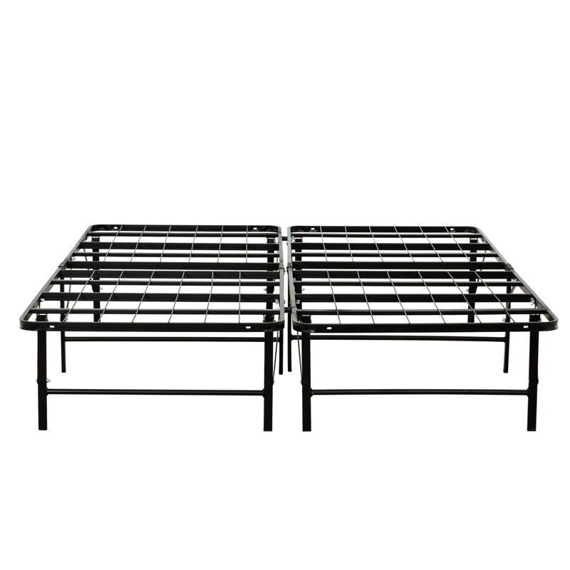 Structure de matelas moderne en métal - base pleine grandeur, base de support stable et fiable