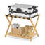 Porte-bagages en bambou pour chambre d'hôtel, support de valises pliables Modifier -93329165