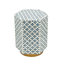 Table d'appoint hexagonale