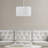 4-Light Glass Drum Shade Chandelier