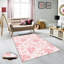 Tapis tissé antibactérien (impression numérique 3D) 4,0 x 5,9 pieds, 100% polyester, hauteur du velours: 0,3 pouce | Dessous en PVC feutre antidérapant, lavable à la machine, parfait pour le salon et la chambre à coucher-1416559093