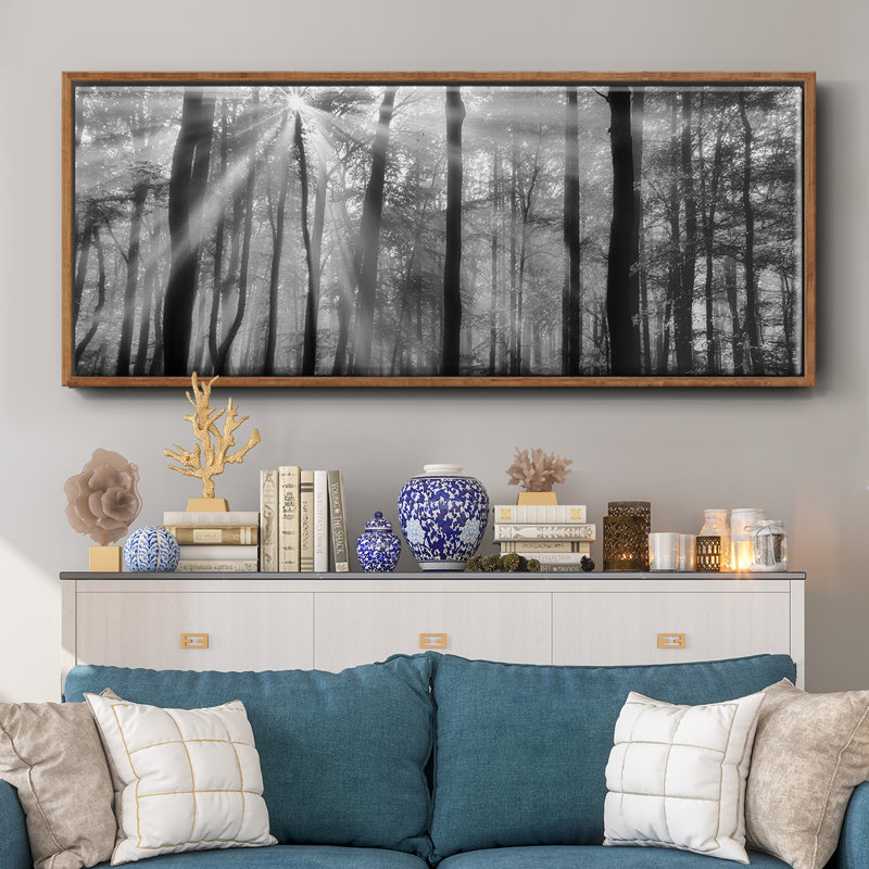 Cape May- Framed Canvas, 8" H x 20" W