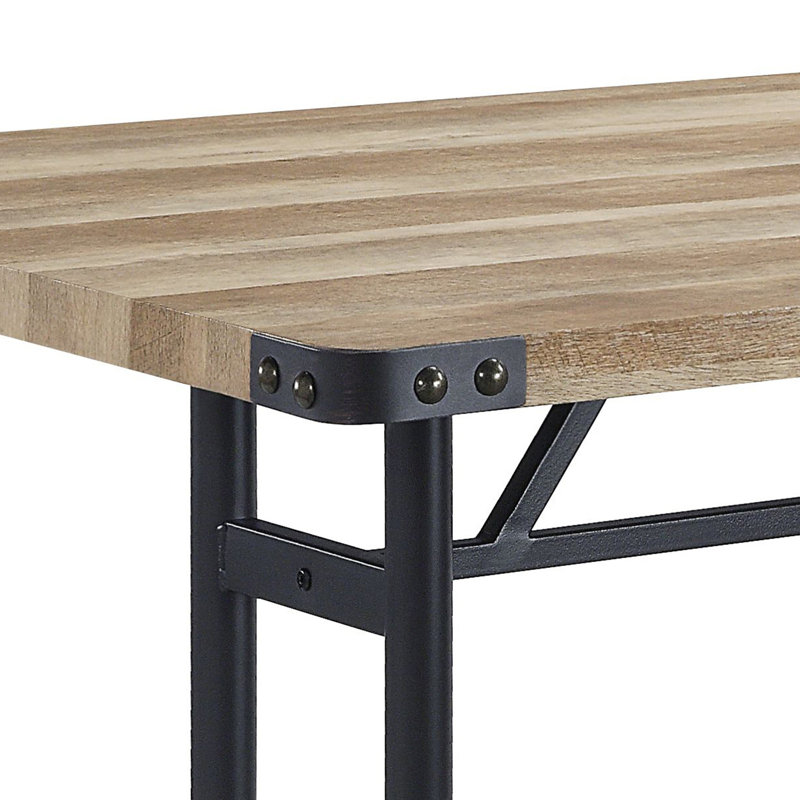 Dining Table with Metal Leg