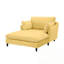 Chaise longue avec coussins et pieds robustes-1970203533