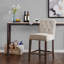Tabouret de comptoir touffeté