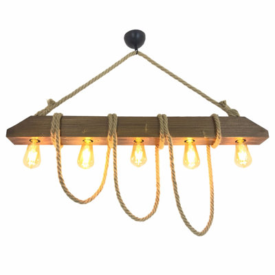 Lustre unique à 5 lumières Rockwell