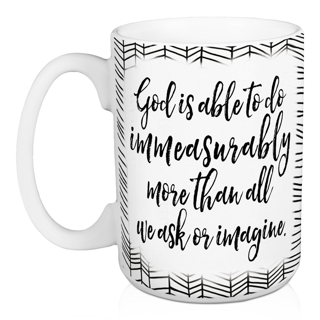 Kraker God is Able Coffee Mug Wrought Studio™