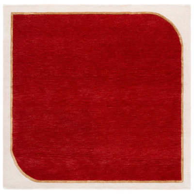 Fifth Avenue Hand Tufted Wool,Viscose Solid Color Indoor Rug