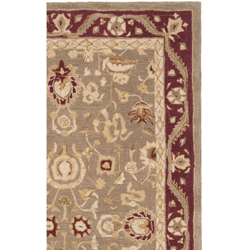 Tingley Hand Tufted Wool Pile Oriental Rug, Runner 2'3" x 10'