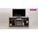 Shrader TV Stand for TVs up to 80" with Electric Fireplace Included