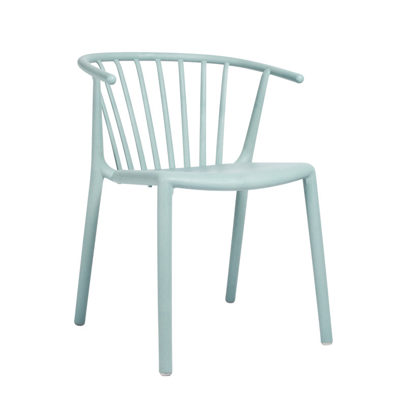 Chaise d'appoint de patio Woody, Bleu ciel