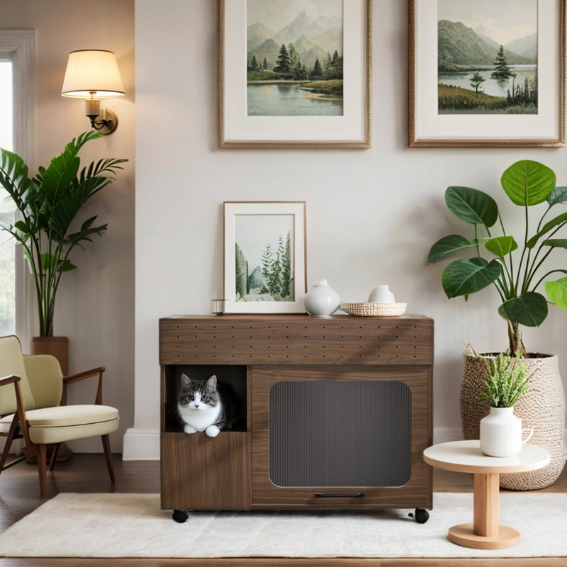 Litière multi-usage avec rangement pour meubles