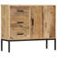 Buffet en bois de manguier massif 34,6 po x 11,8 po x 28 po Arcadia-927317199