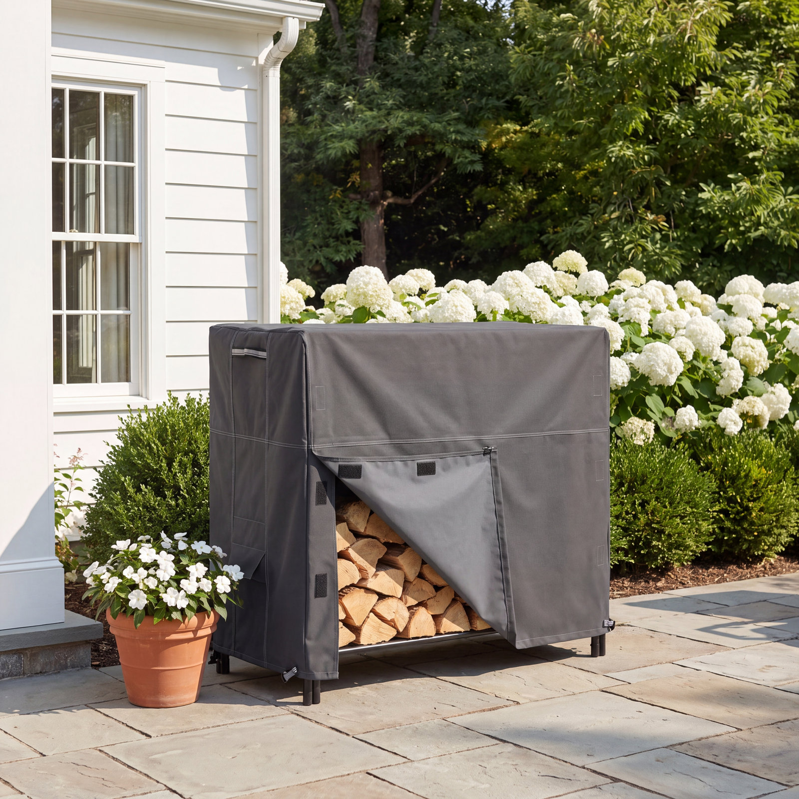 Jaylon Log Rack Cover with Lifetime Warranty