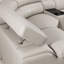 Canapé modulaire en cuir véritable de 126 po Backsten-201090366-201090365