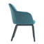 Belshire Black Effect Ash Wooden Frame Dining Chair-219614687