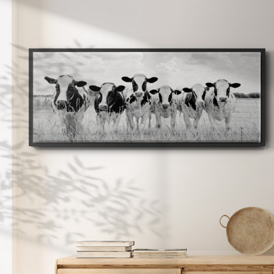 Grazing Pasture- Framed Canvas