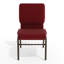 Chaise d'église en tissu 18,5 po Bernardston-22165229-22165236