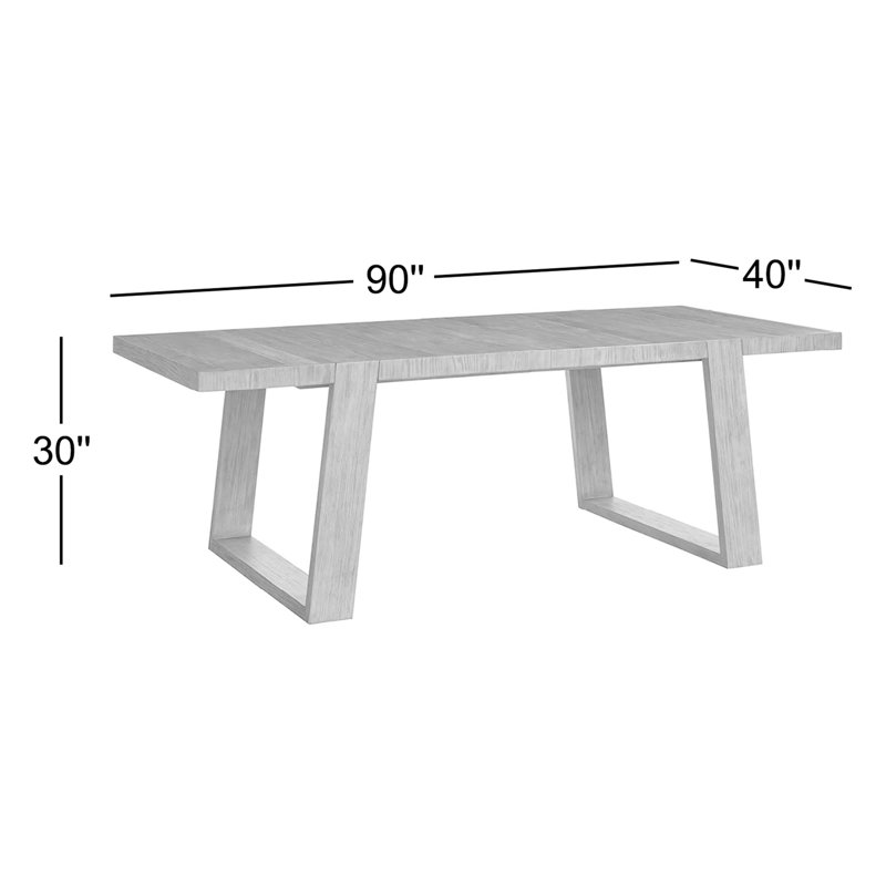 Dwell Dining Table, Brown