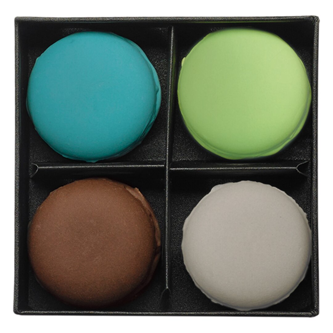 4-tlg. Macaron-Set