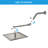 10 Inch Rain Shower Head with Extension Arm Stainless Steel Shower Head with Adjustable Shower Arm