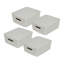 Bac de rangement avec couvercle GLAD, paquet de 4-99471623-99471627
