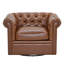 Fauteuil club pivotant Chesterfield