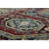 Tapis de zone rouge oriental Attell