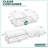 Sorbus Acrylic Storage Containers With Pull-out Drawers - 3 Pack, 4.4? Tall, Clear Stackable Storage Bins Set For Bathroom Organization