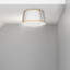 Plafonnier encastré 3 lumières trapézoïdale-1217114203
