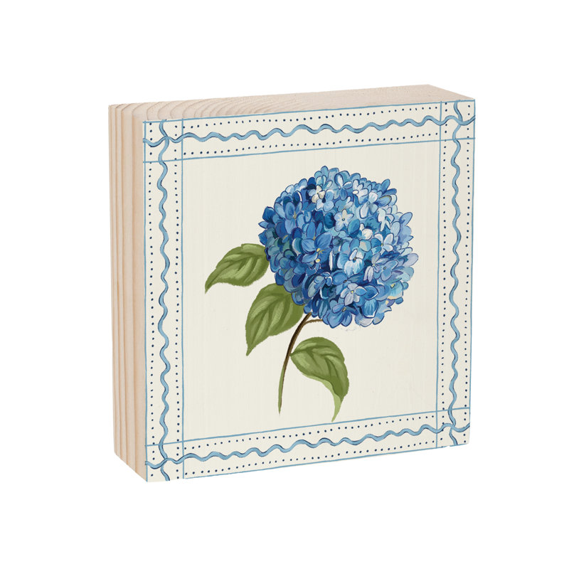 Hortensia en bois VivaStyle, 6 po