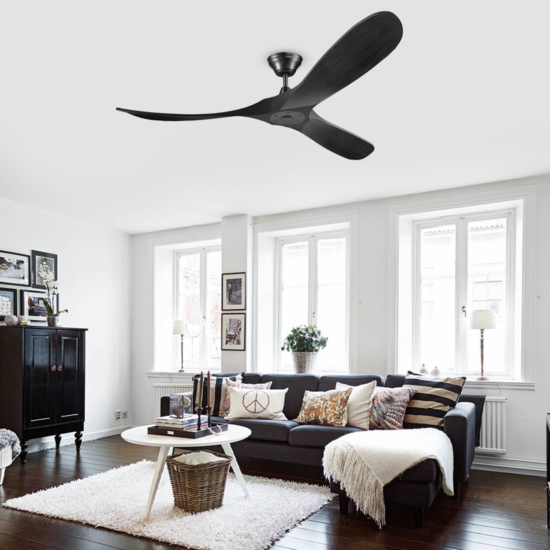 Ventilateur de plafond Black Soild, 60"