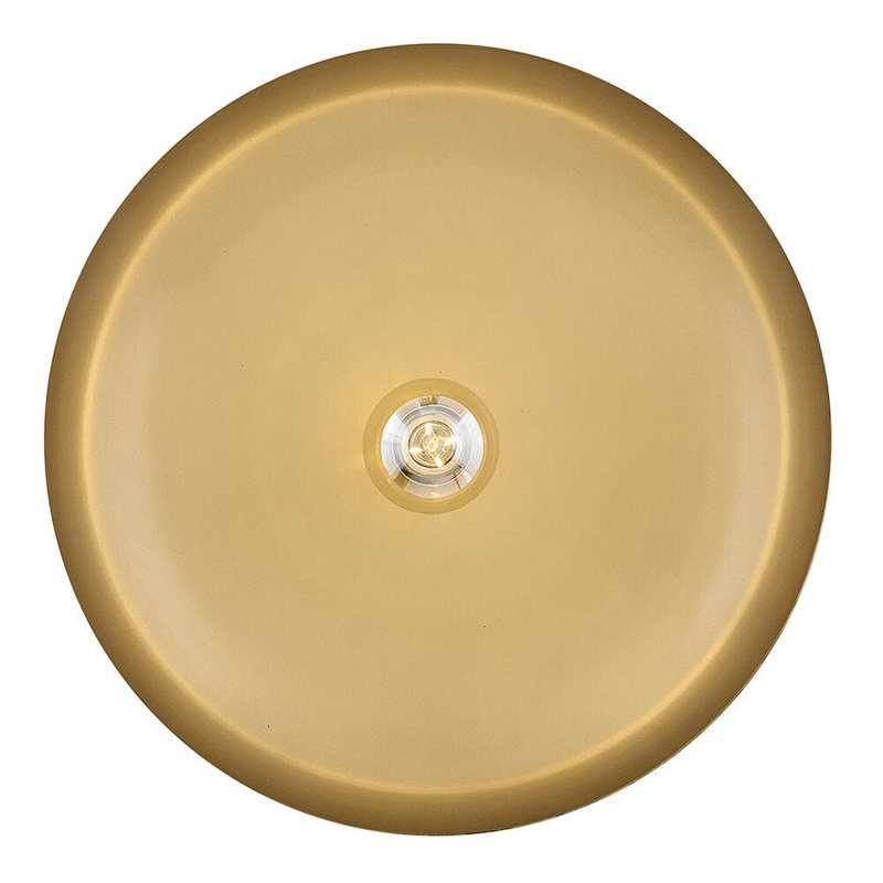 Hinkley Sadie 18" Large Saucer Shaped Pendant, 6.25" H x 18" W x 18" D, Black