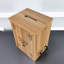 Boîte de charité en bois