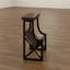 Solid Wood Sled End Table-593214628