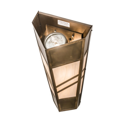 Tieka Steel Flush Mounted Sconce