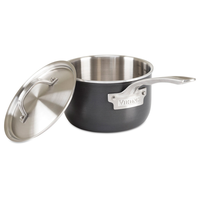 Viking 5-Ply 10-Piece Hard Anodized and Stainless Steel Cookware Set