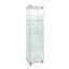 Vitrine en verre avec 4 portes et 4 tablettes-1743335047
