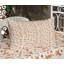 Drap-housse et coussin décoratif aquarelle Ambesonne, corail vert pâle / noir-106800066