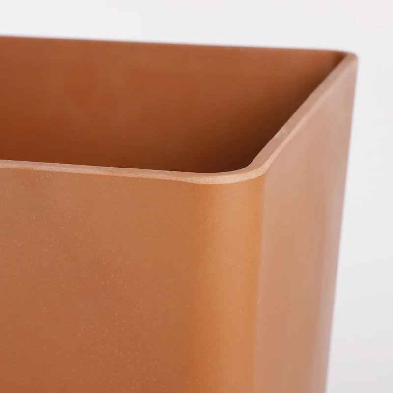 Amarius Ceramic Pot Planter, Brown
