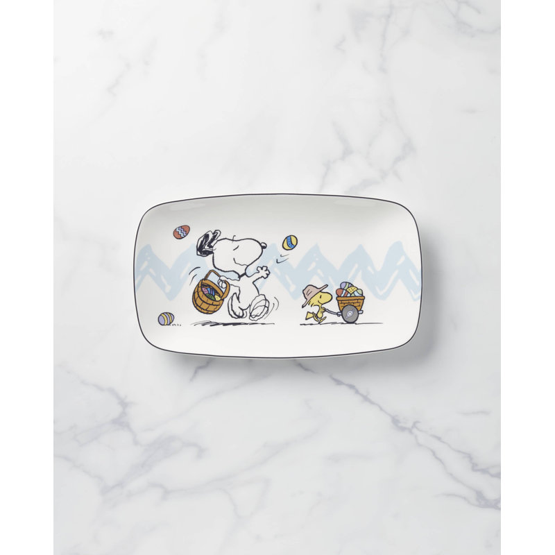 Peanuts Easter Snoopy Hors D'Oeuvres Tray