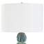 Lampe de table bleu sarcelle Uttermost Bonaire