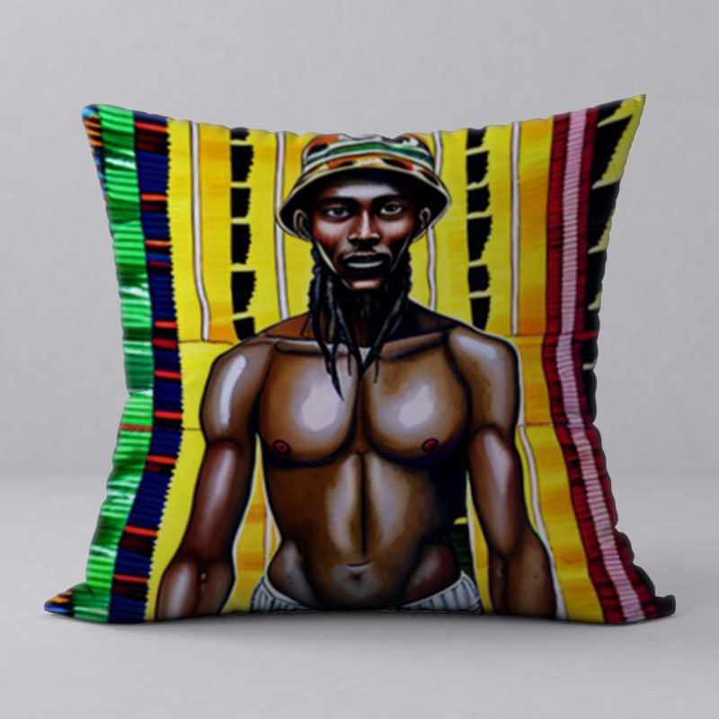 Reversible Throw Pillow