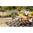 Anautica Rectangular 8 - Person 79'' Teak Finish Outdoor Furniture Dining Set with Cushions-601524603