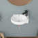 16.5" L x 11" W Oval/Rectangular White Ceramic Wall Mount Bathroom Sinks with Right Faucet Hole and Overflow