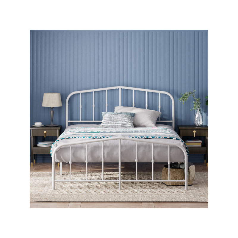 Structure de lit August Grove® Bronty, Grand