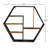 Annaliese 7 Piece Hexagon Fir Accent Shelf