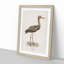 Black Stork by Von Wright - Picture Frame Painting Print-55686605-55686606