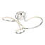 Delphine LED Semi Flush Mount